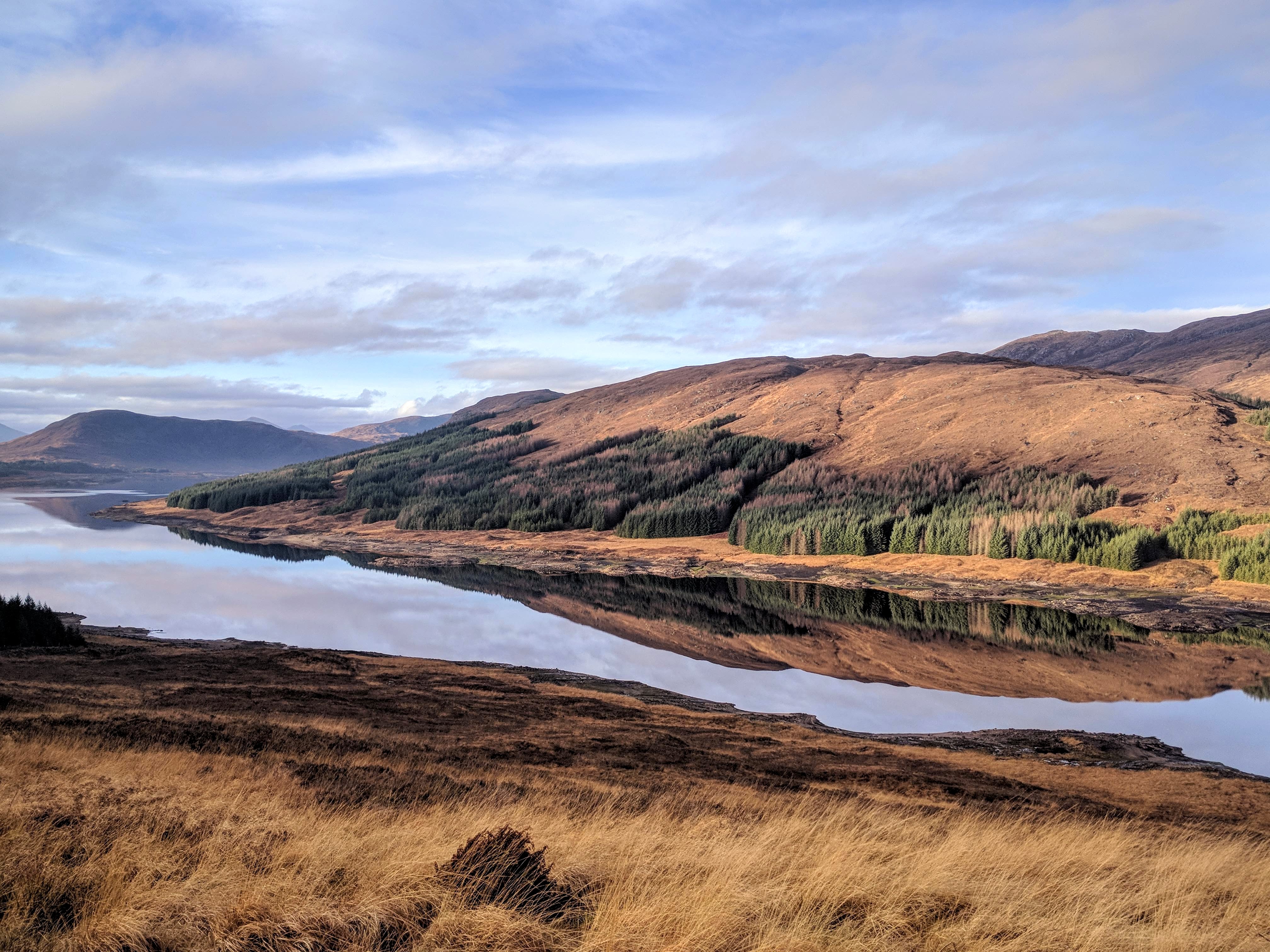 Scottish Highlands landscape